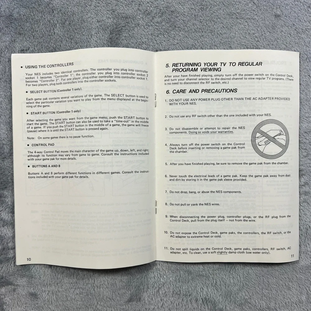 Nintendo manual good